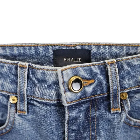 KHAITE Abigail Classic Blue Skinny Jeans - Picture 2 of 7